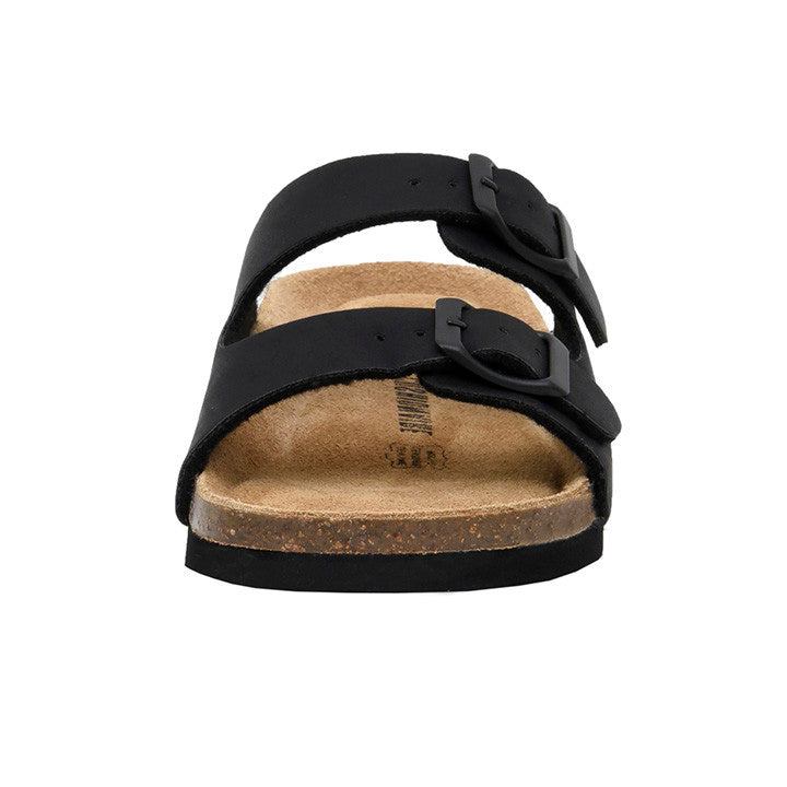 Lane Jr Cork Footbed Sandal Black