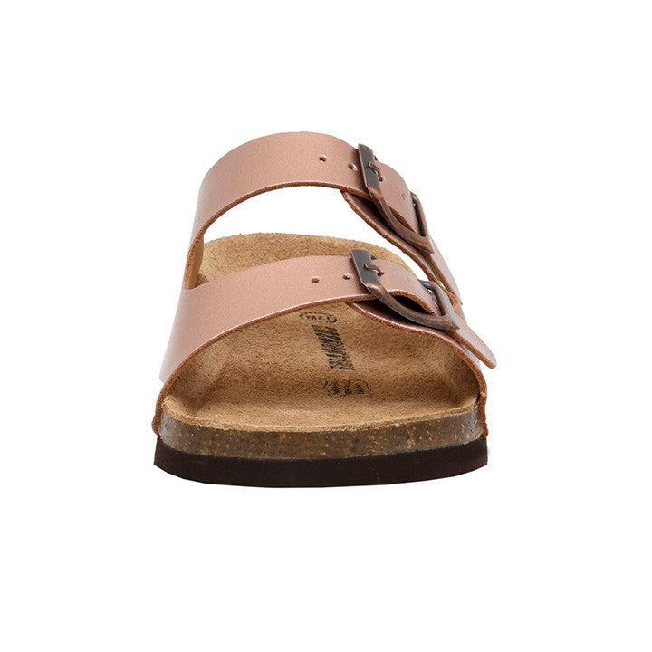 Lane Jr Cork Footbed Sandal Rose Gold