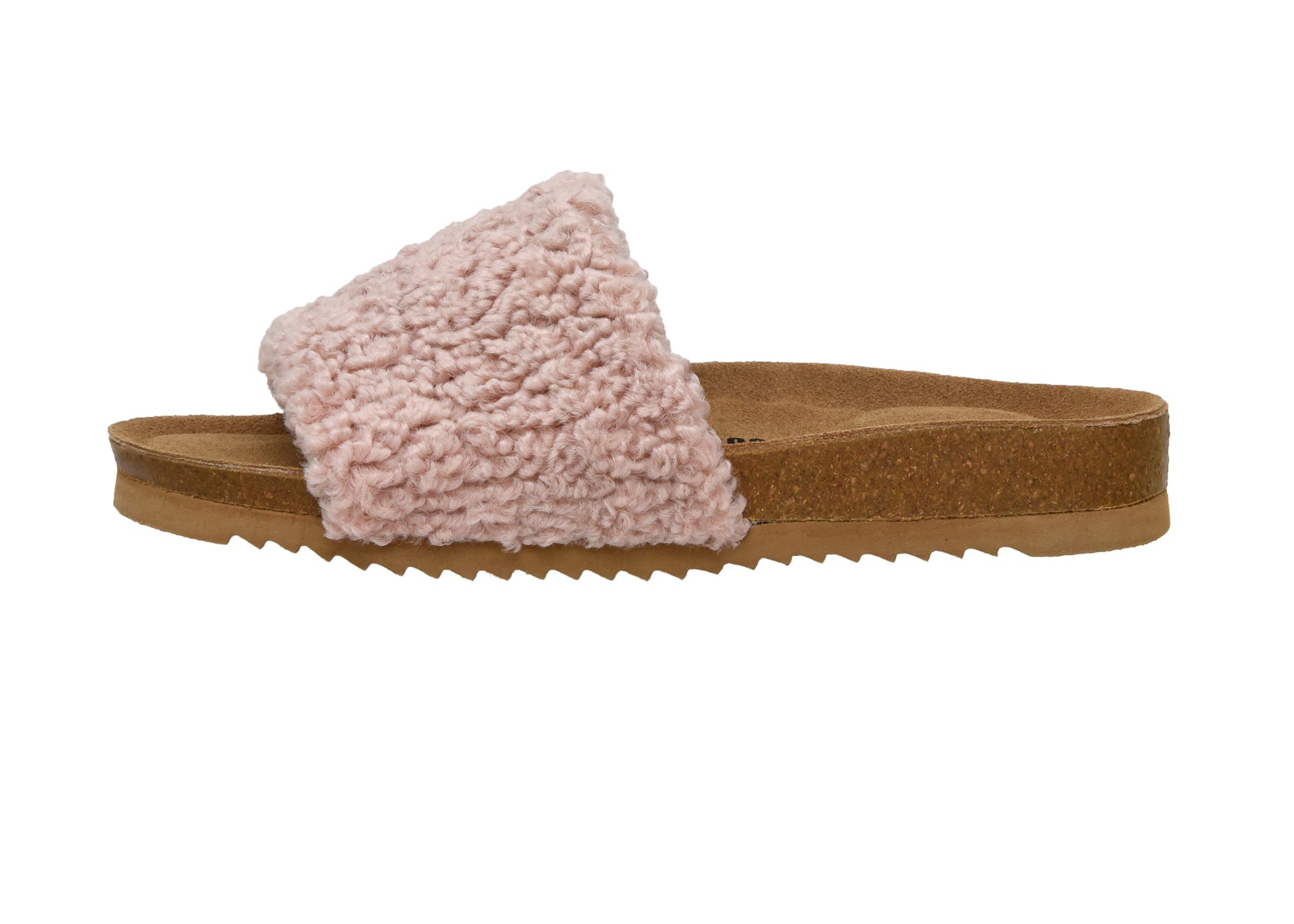 Lonie One Band Cork Footbed Sandal Blush