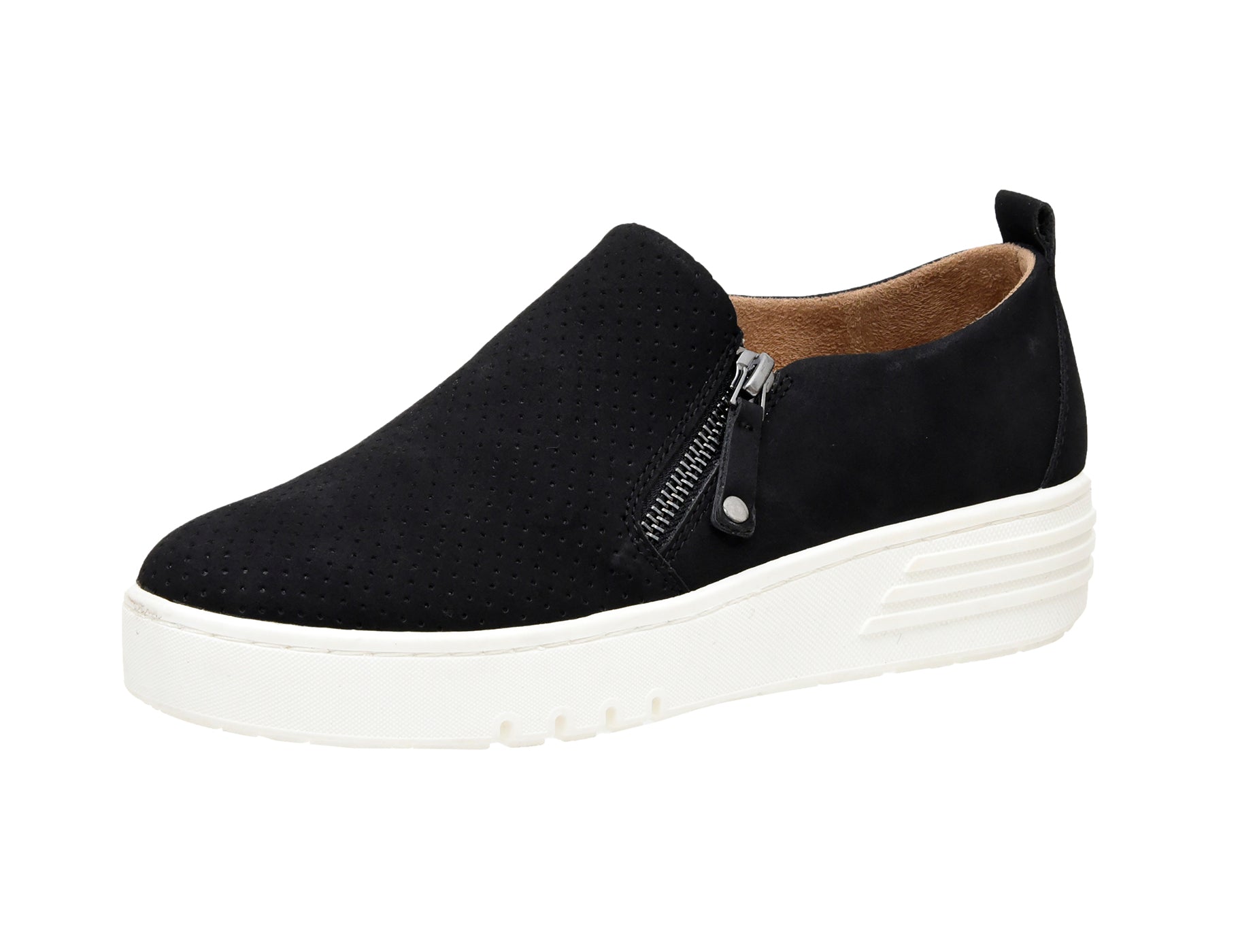 Nissa Casual Slip on Sneaker Black
