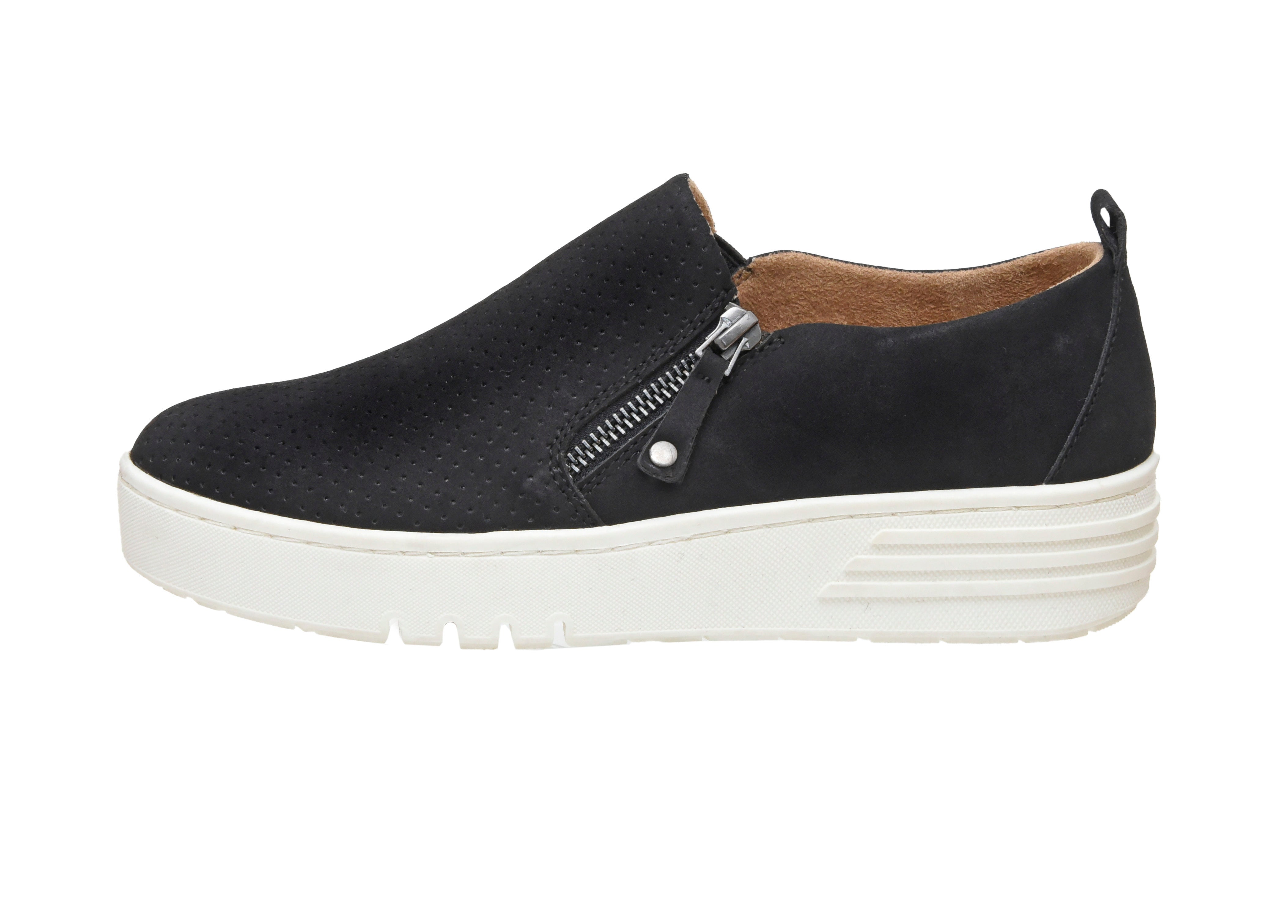 Nissa Casual Slip on Sneaker Black