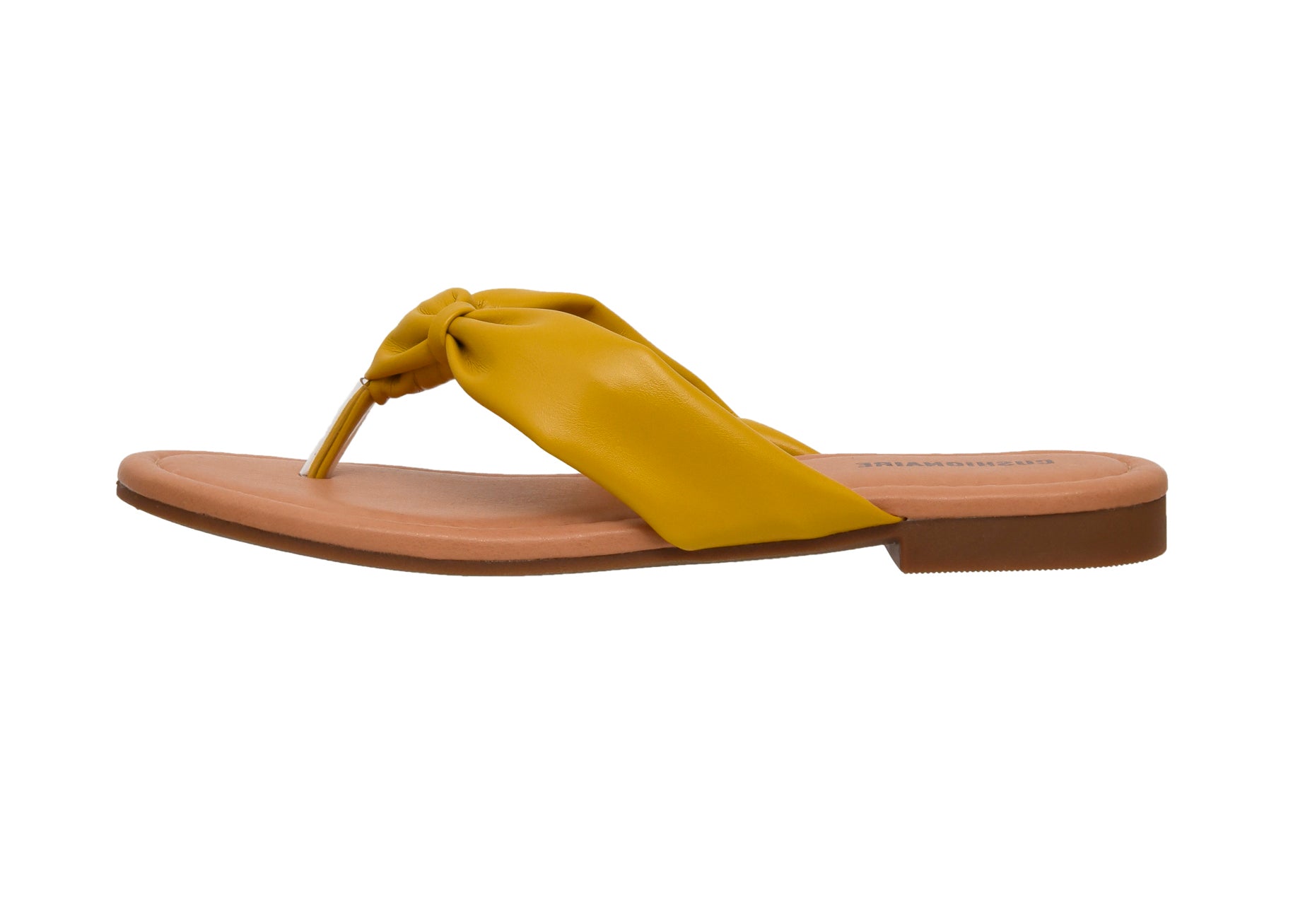 Quaid Knotted Thong Sandal Yellow