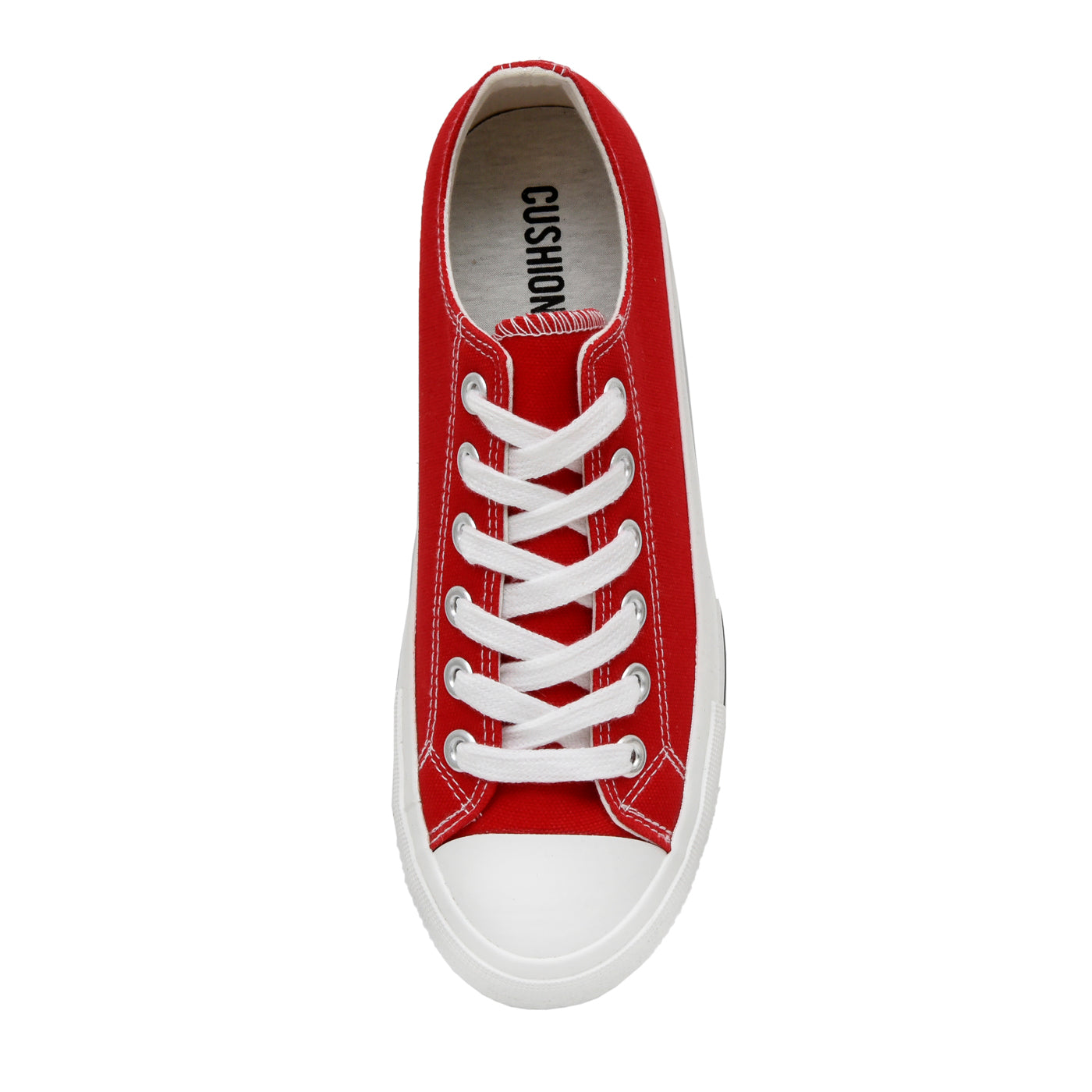 Vina Low Top Canvas Sneaker Red