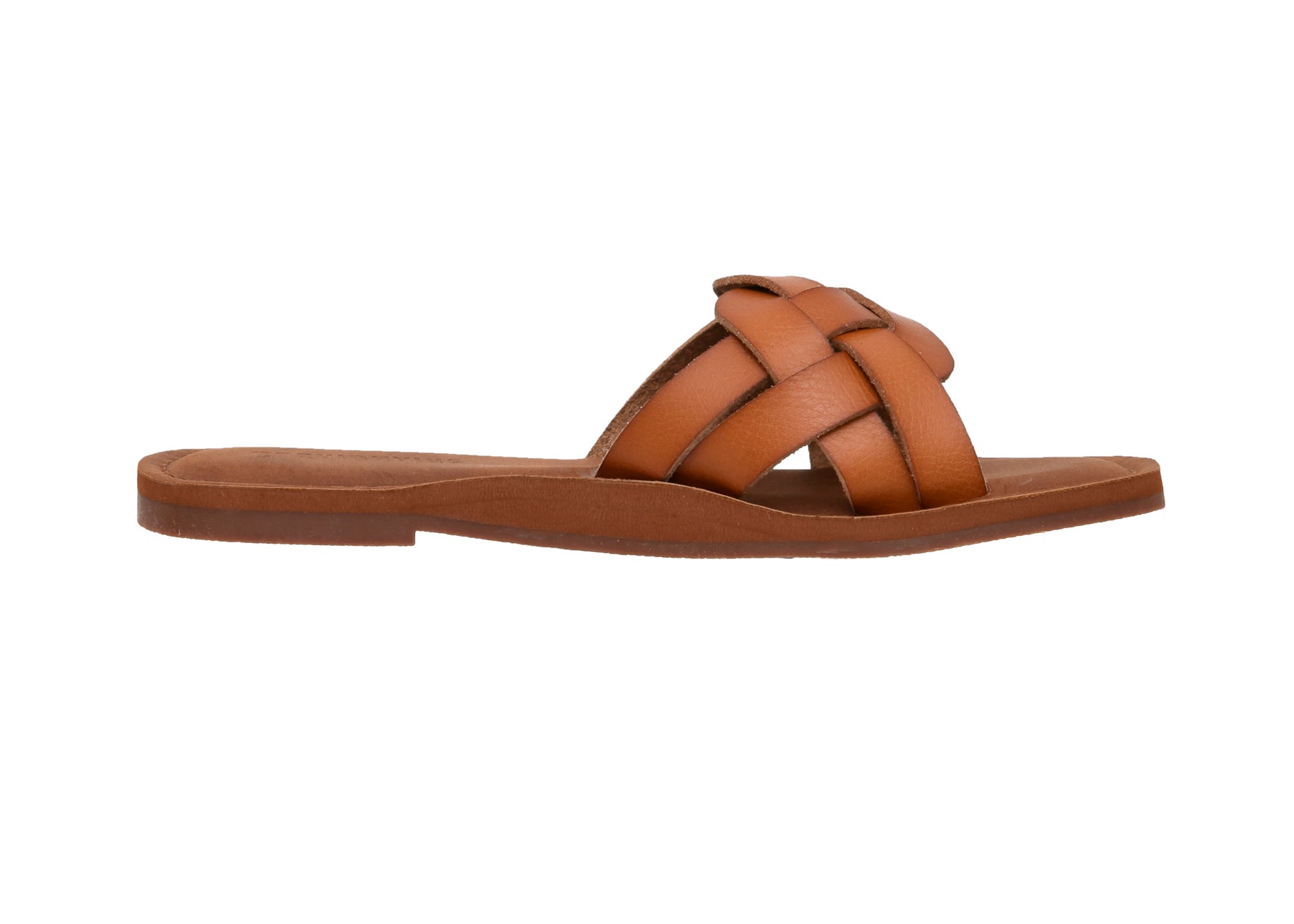 Winnie Woven One Band Sandal Tan