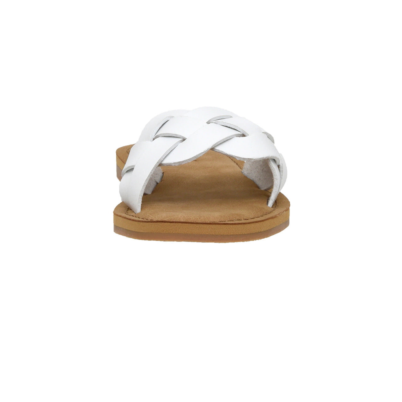 Winnie Woven One Band Sandal White