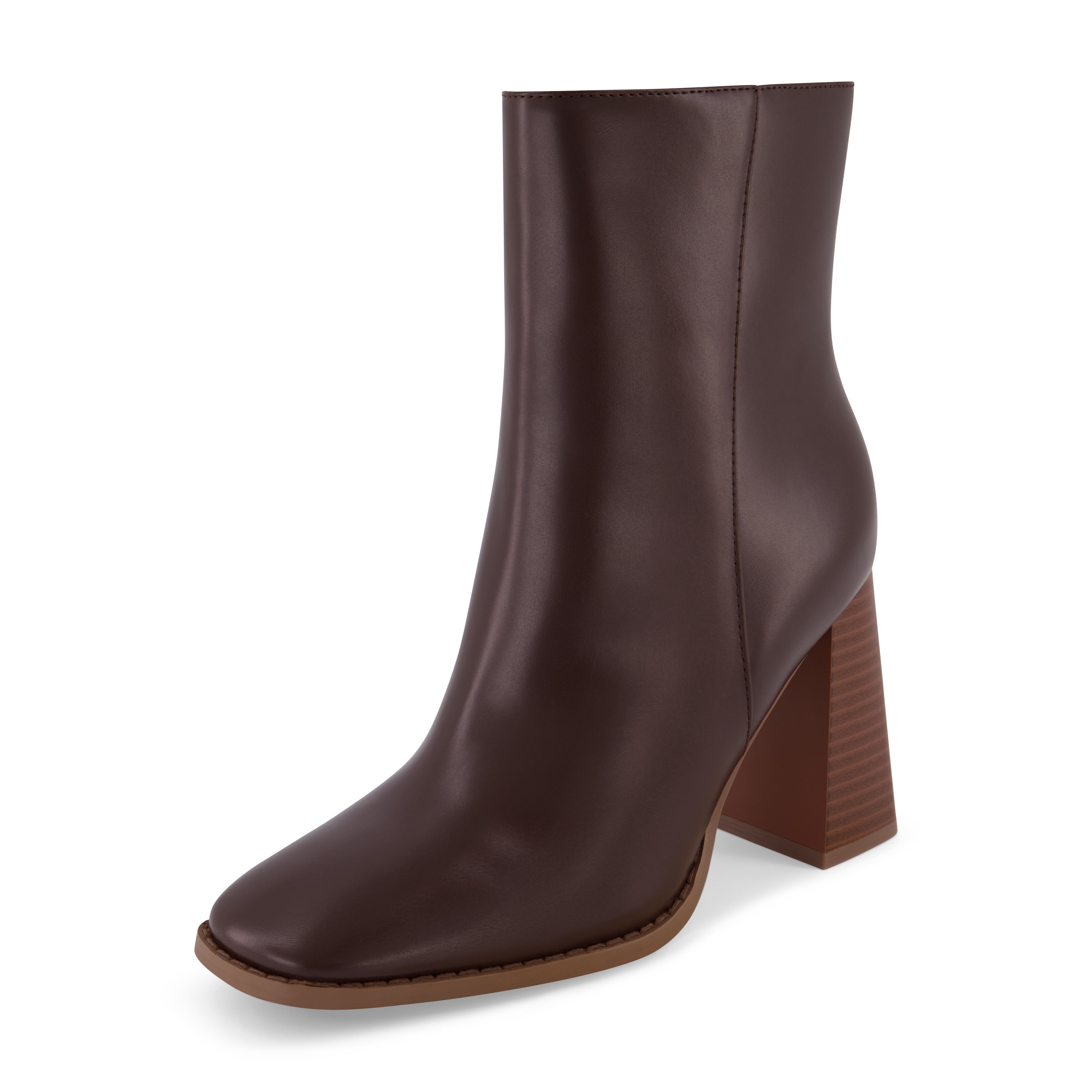 Osborn Block Heel Dress Boot Brown