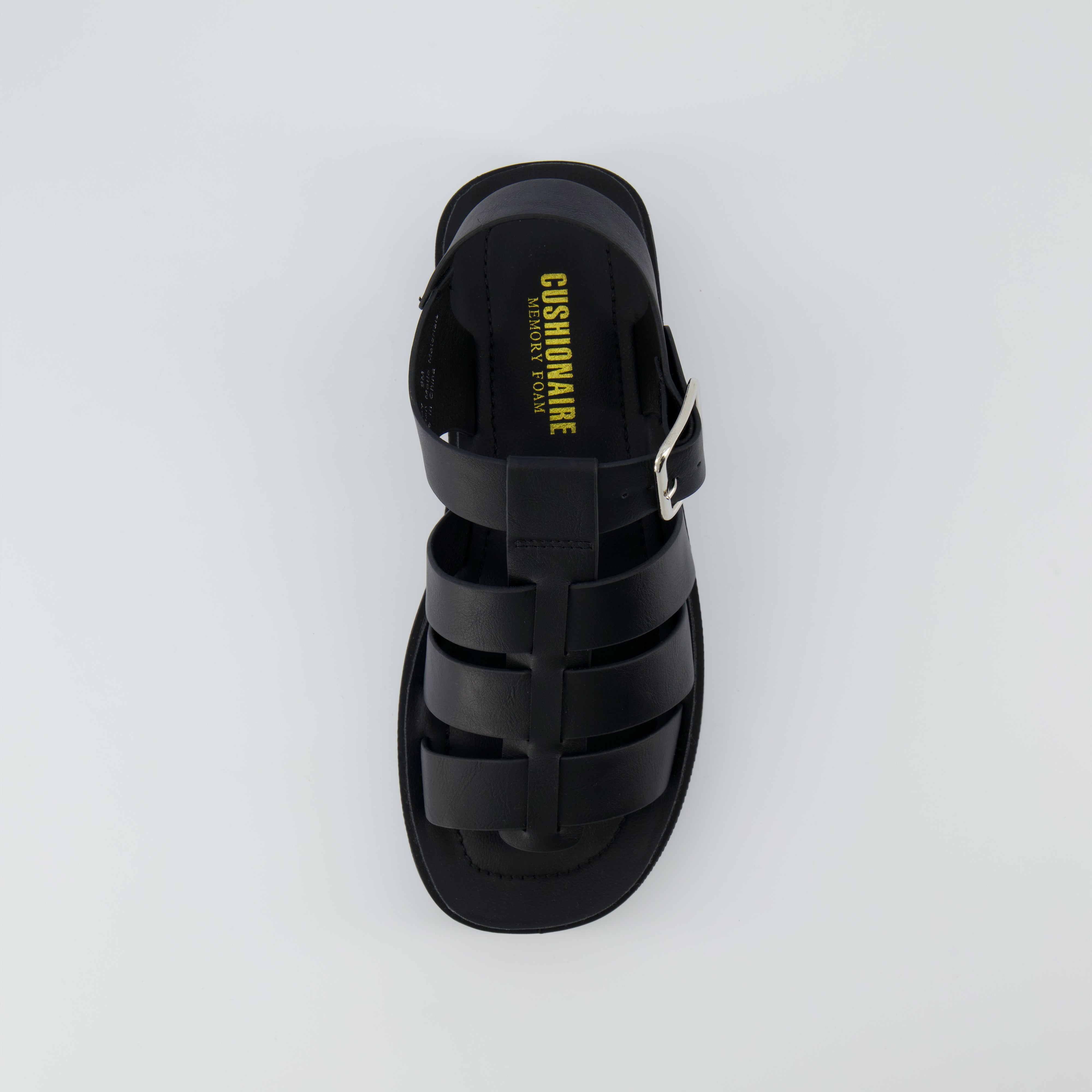 Poppy Fisherman Platform Sandals Black