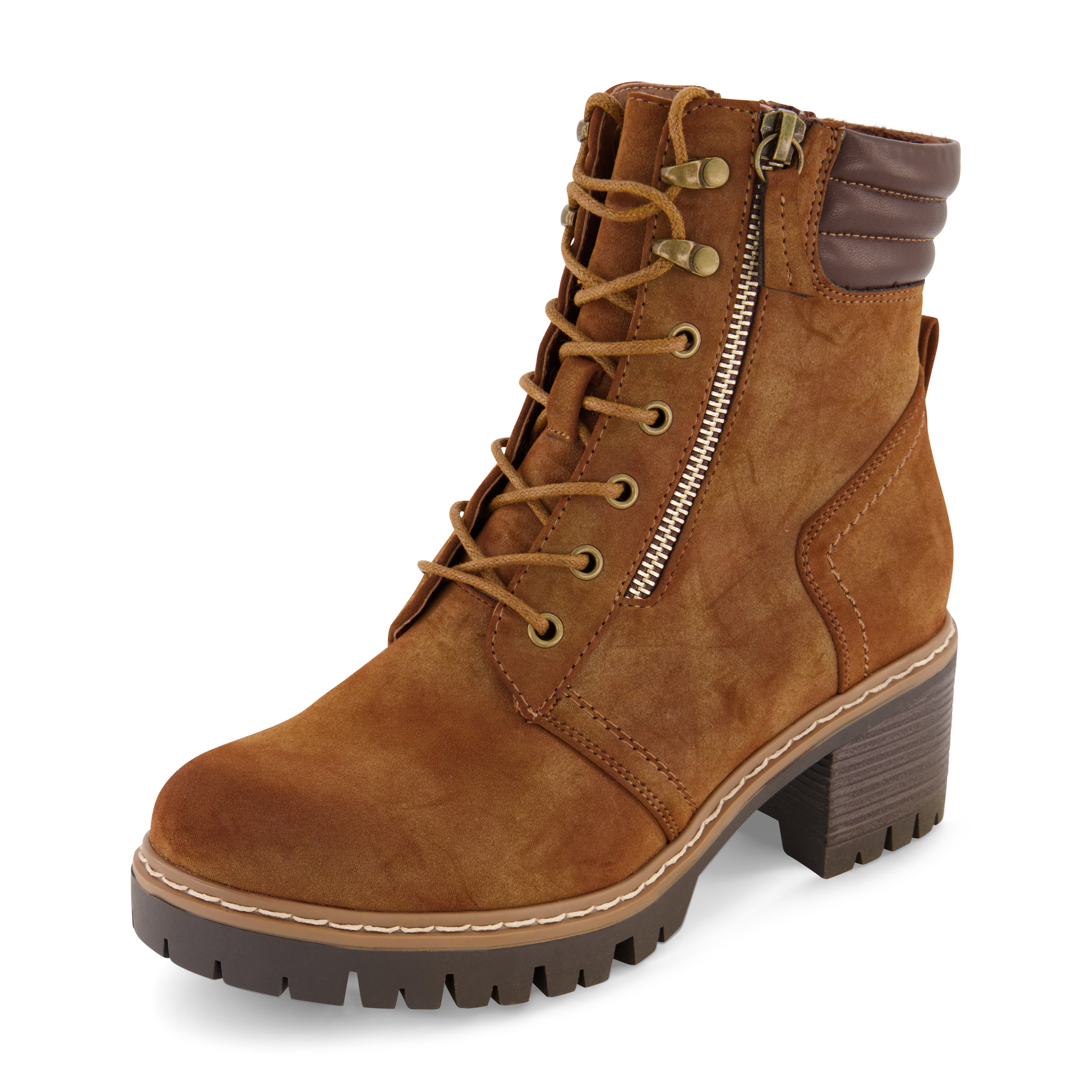 Ramsey Lace up Boot Tan