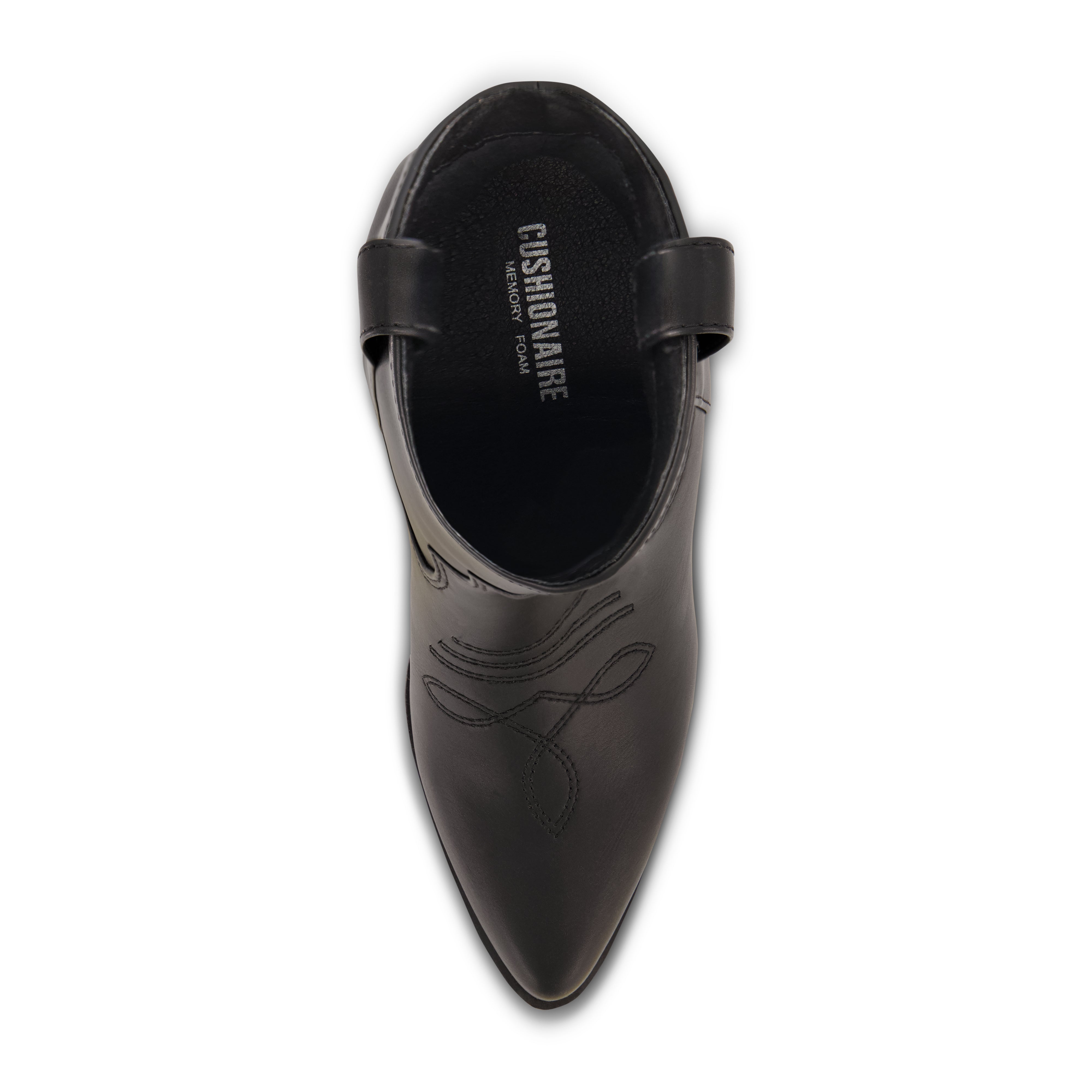 Rocky Western Stacked Heel Boot Black