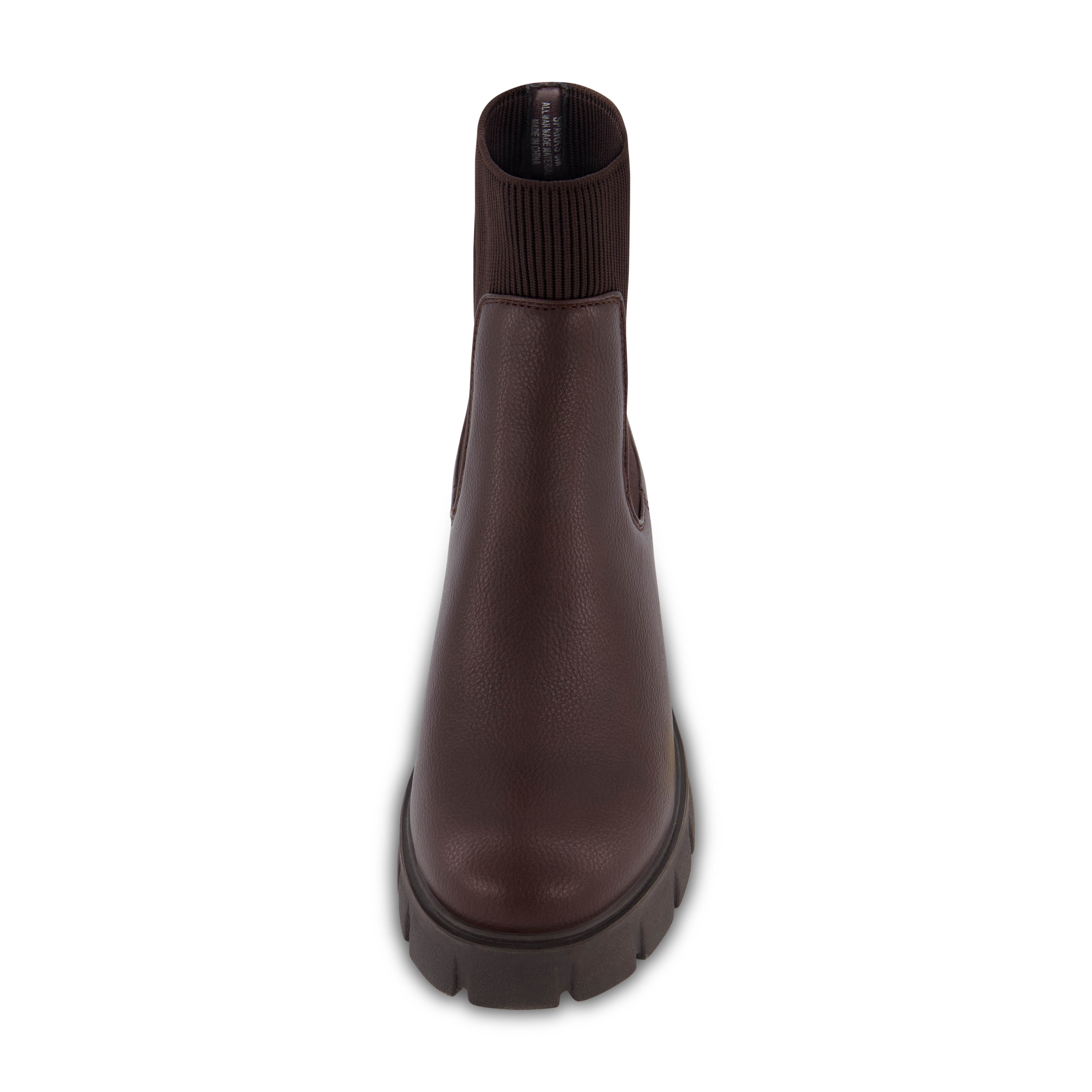 Sparks Lug Sole Chelsea Boot Chocolate