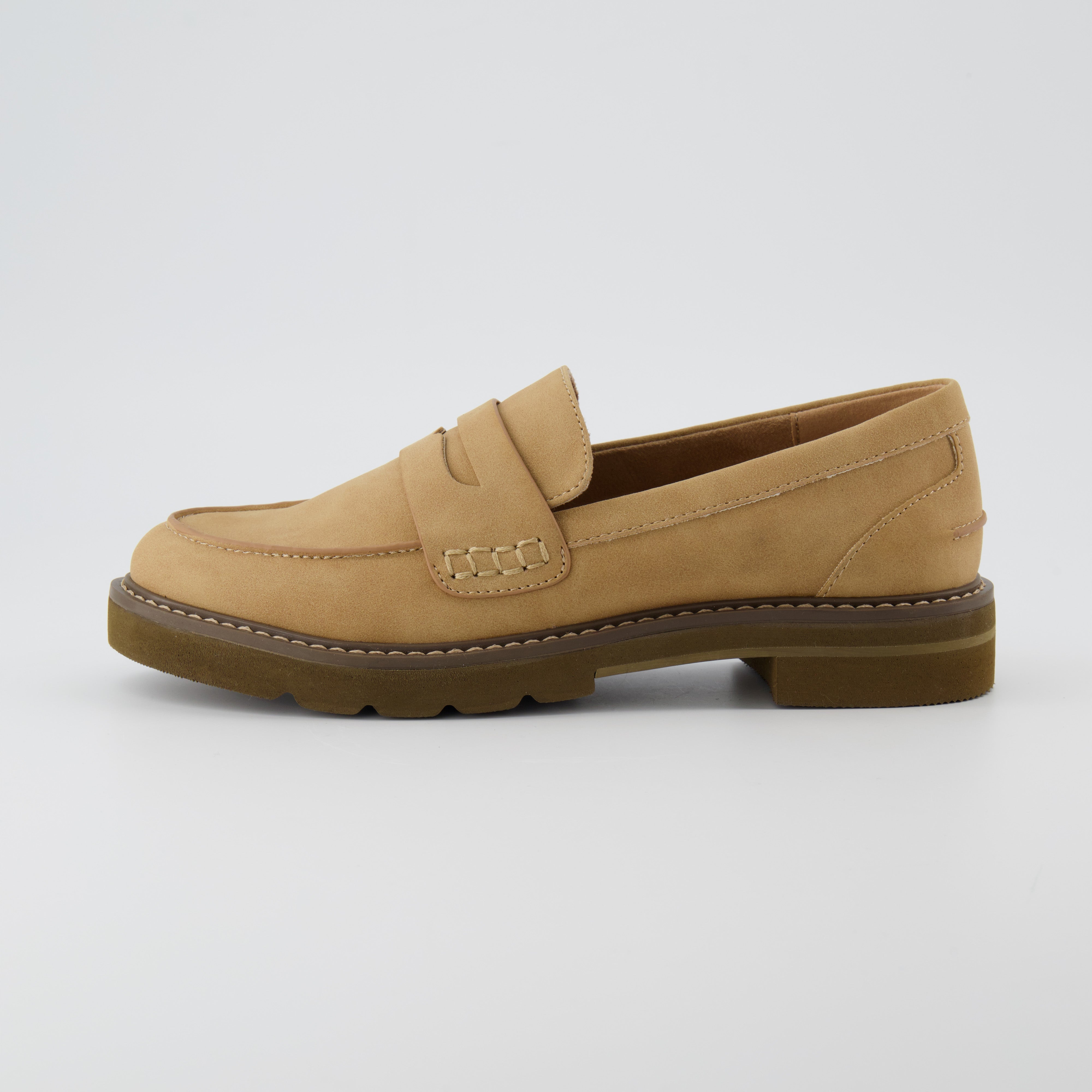 Vassar Slip-on Loafers Tan
