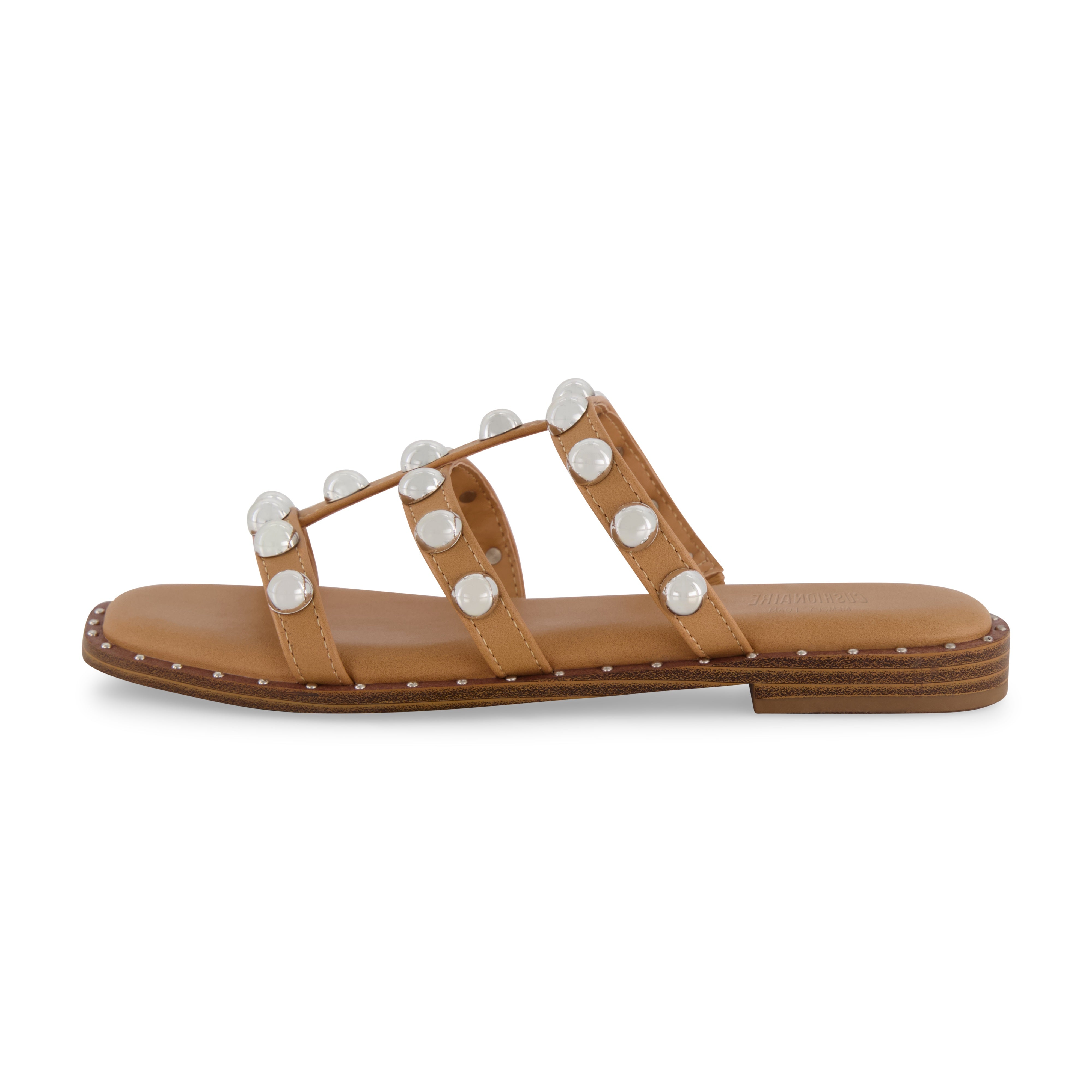 Ventura Studded Sandal Tan