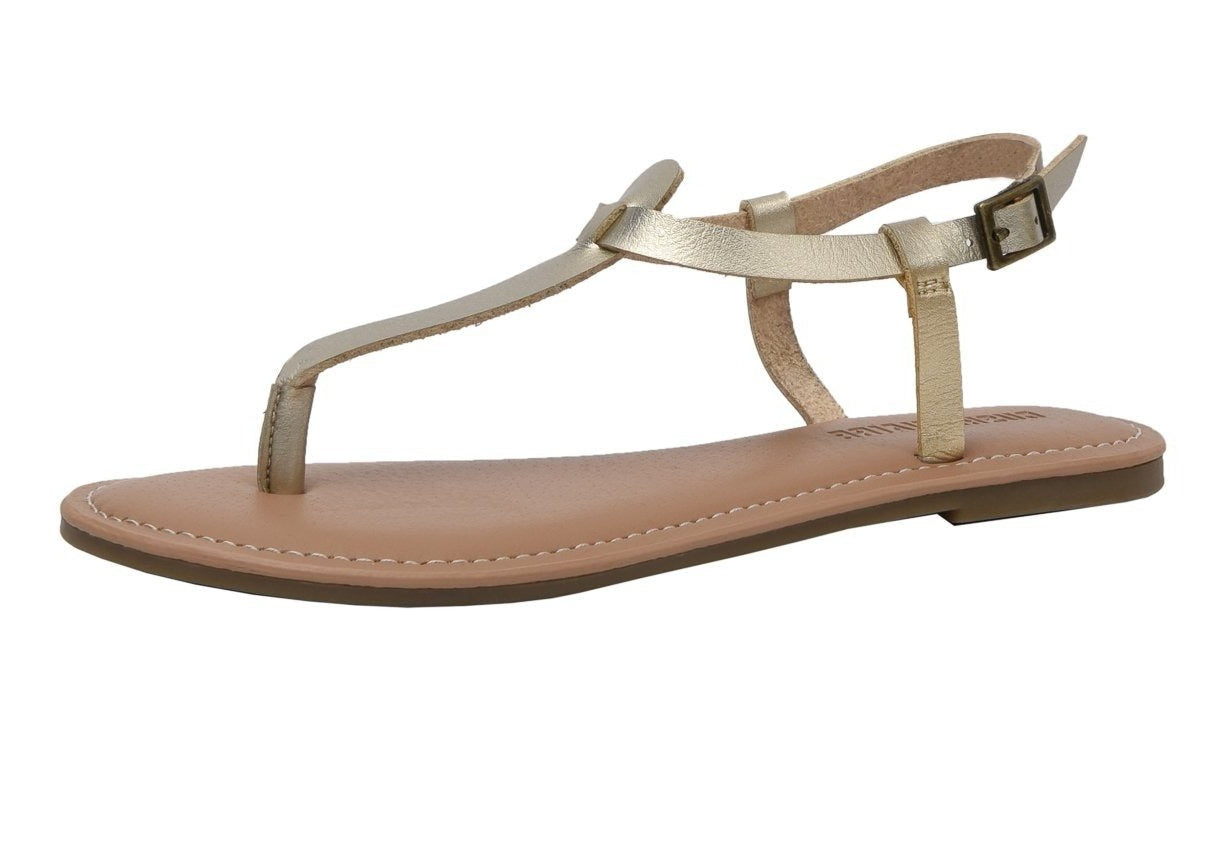 Clea Thong Sandal Gold