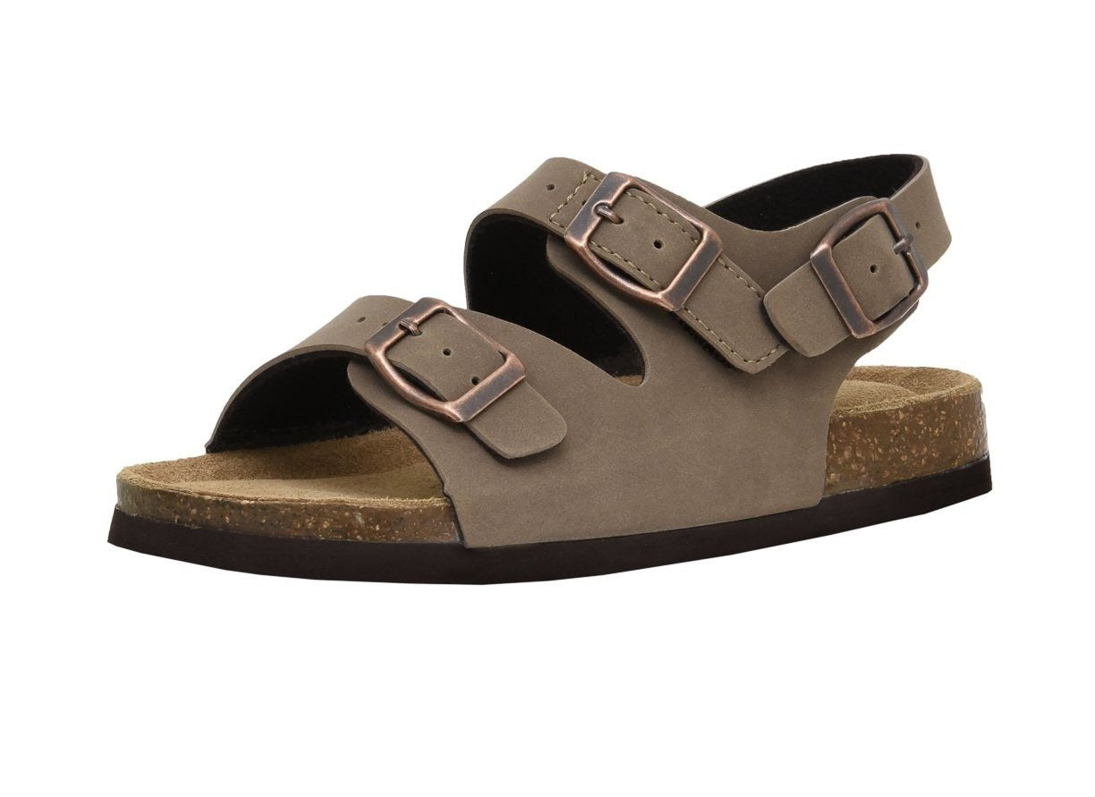 Liana Jr Cork Footbed Sandal Brown Nubuck